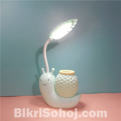 LED Desk Table Lamp With Pen Holder